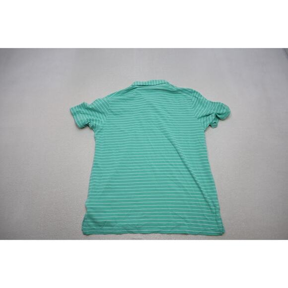 Tasc Bamboo Golf Polo Stretch Athletic Shirt Striped Short Sleeve Mens Sz Medium - Picture 10 of 10